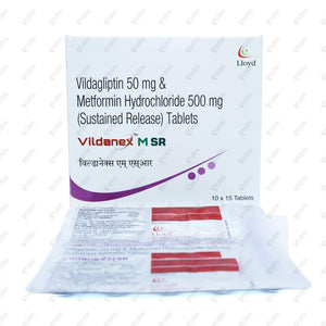 VILDANEX M SR Tablet 15