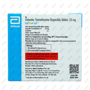 Ketof DT Tablet 10's