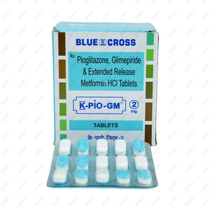 K Pio GM 2mg Tablets 15's