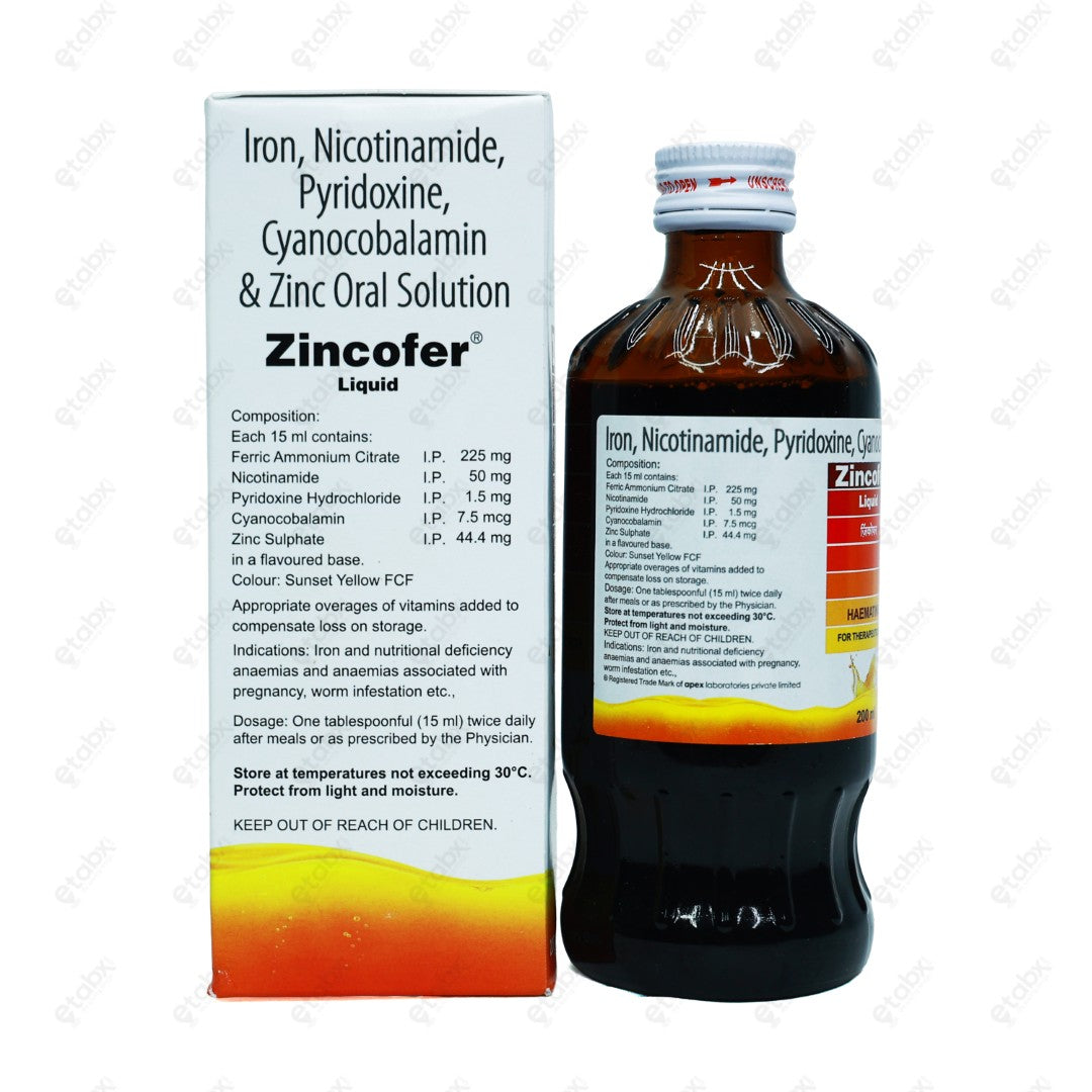 Zincofer Liquid 200ml
