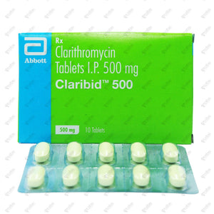 Claribid 500mg Tablets 10's