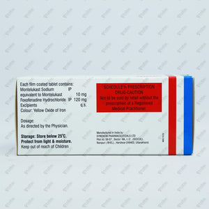 Ebmont FX Tablets 10'S