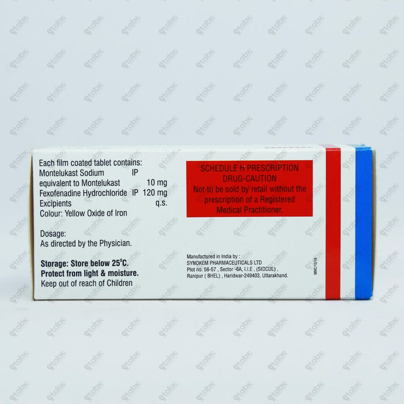 Ebmont FX Tablets 10'S