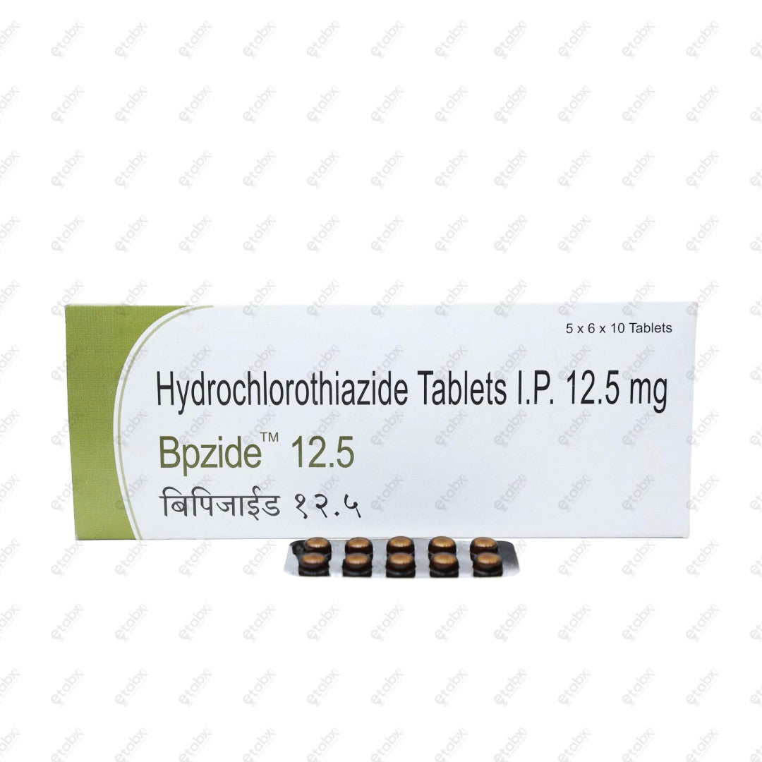 Bpzide 12.5 Tablet 10's