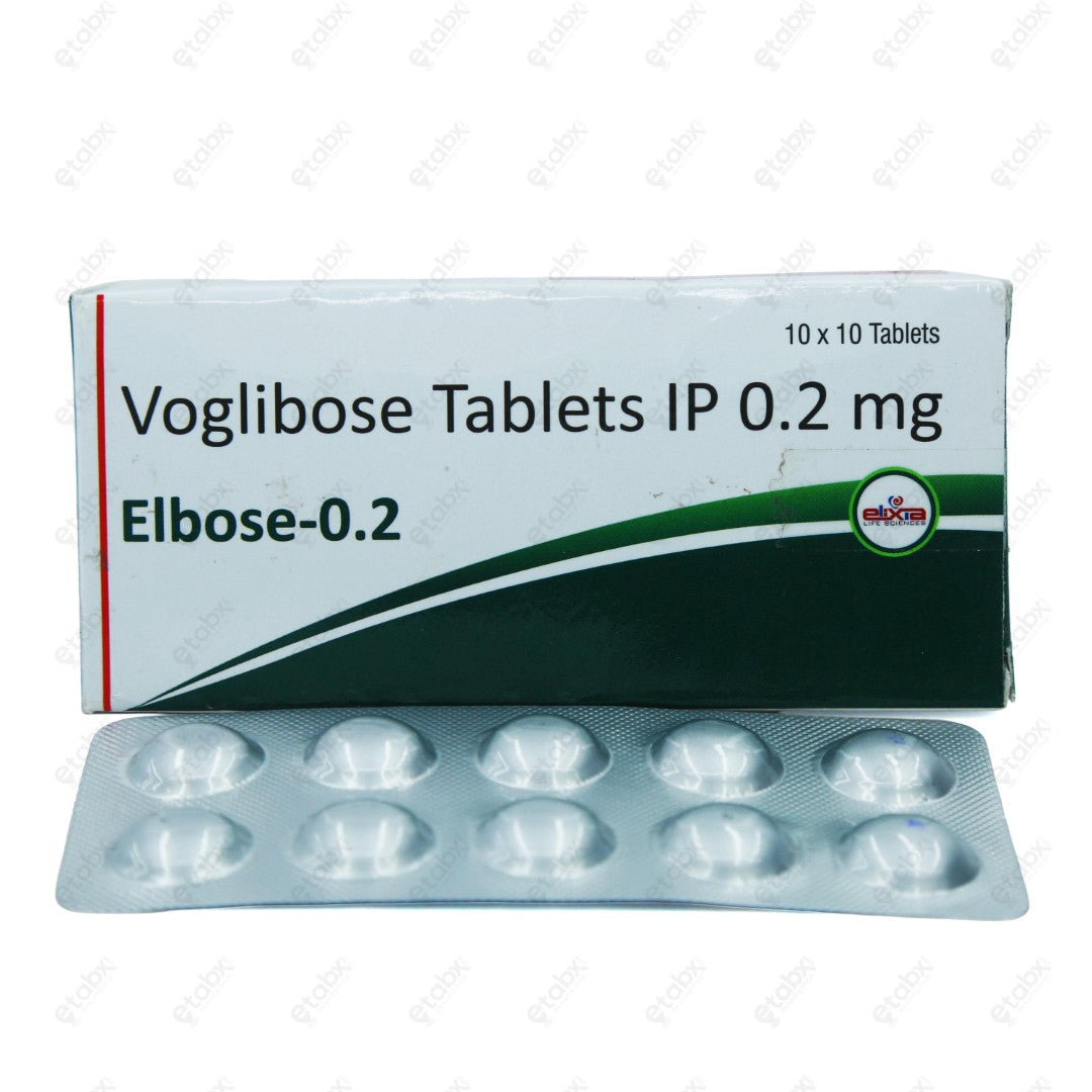 Elbose 0.2 Tablet 10's