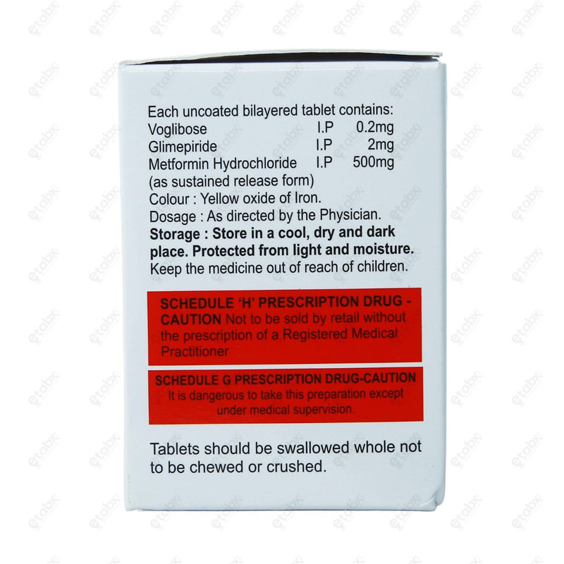 Hilmet VG2 Tablets 15's