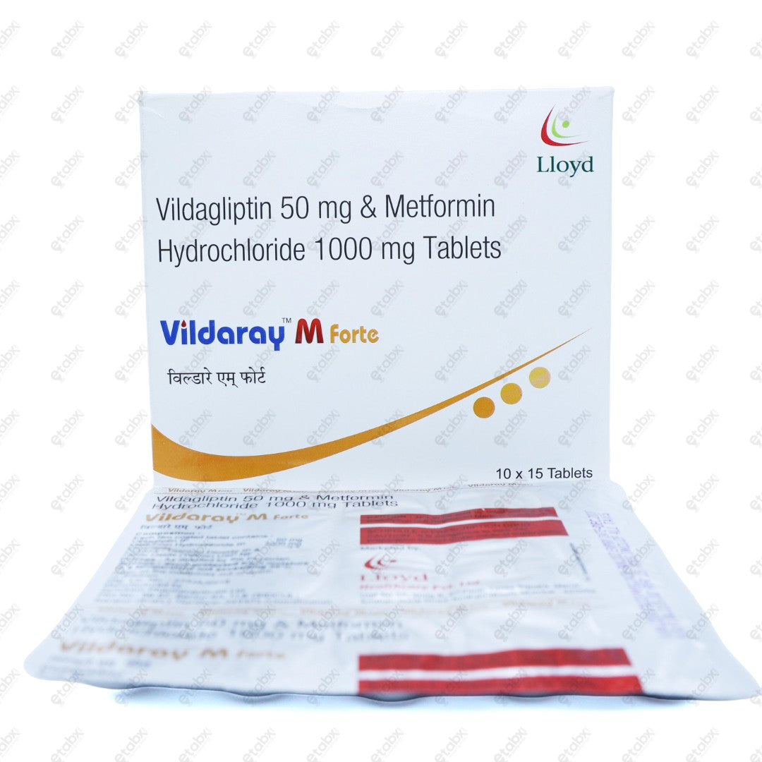 Vildaray M Forte Tablet 15's