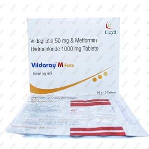 Vildaray M Forte Tablet 15's