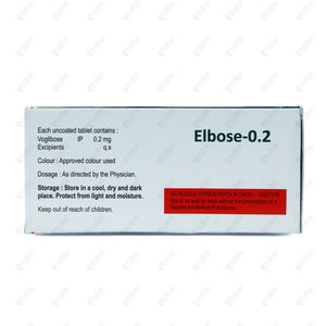 Elbose 0.2 Tablet 10's