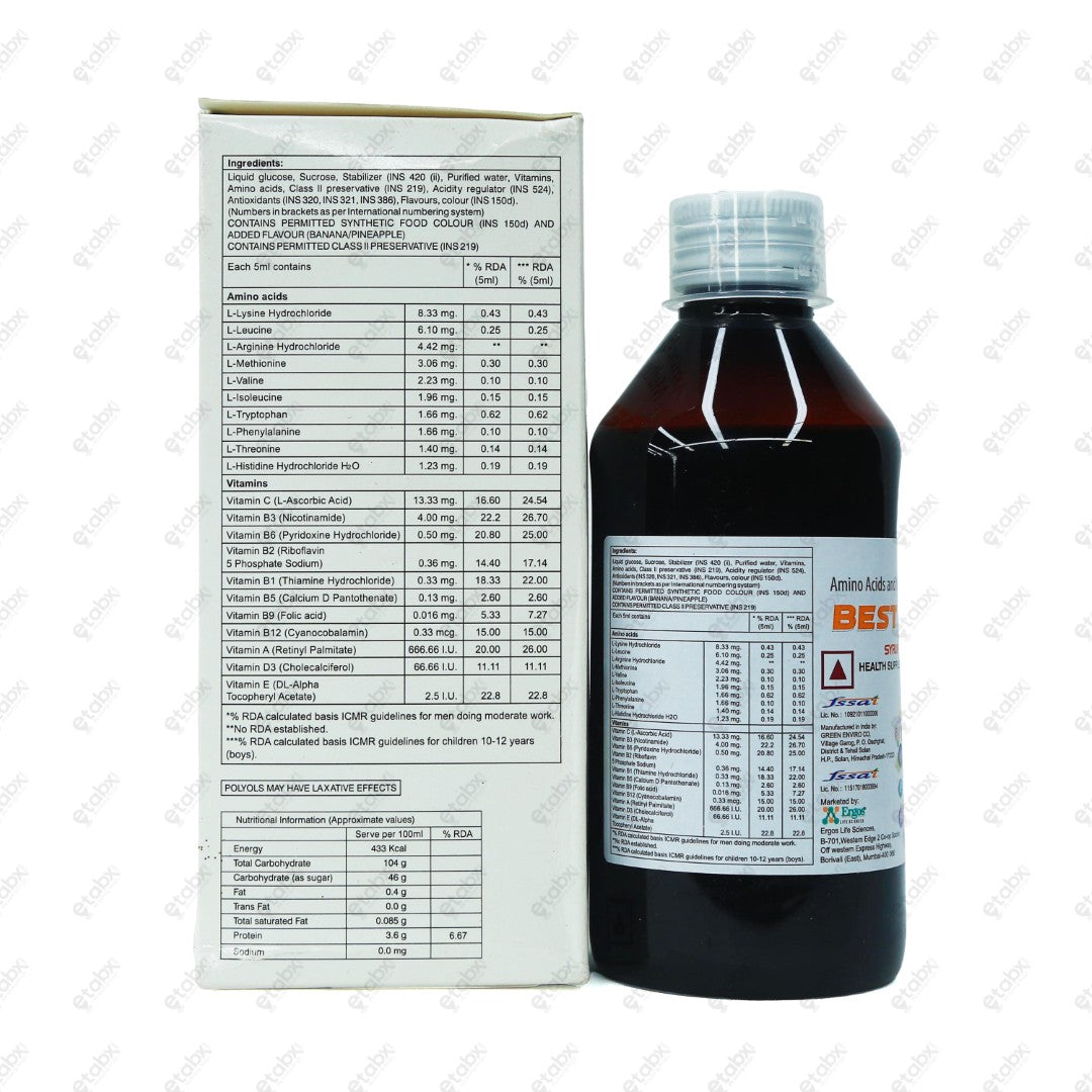 Best 22 Plus Syrup 200ml