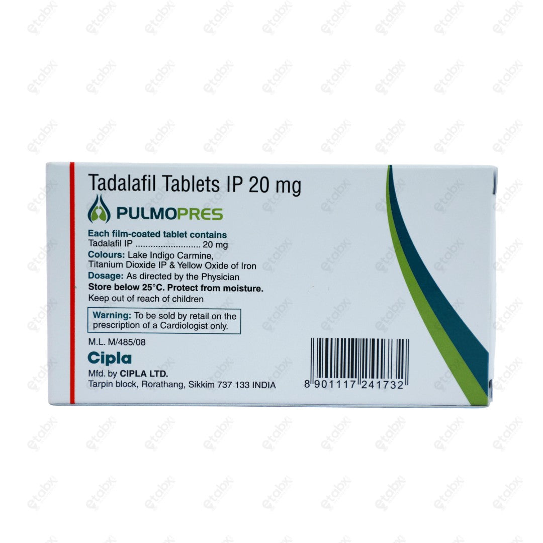 Pulmopres Tablet 15's