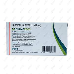 Pulmopres Tablet 15's