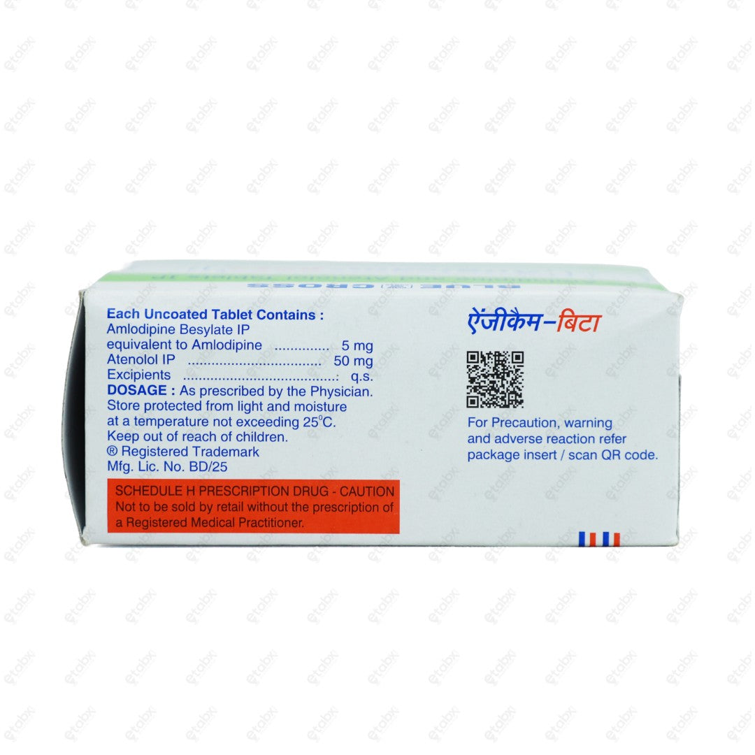 Angicam Beta Tablet 15's
