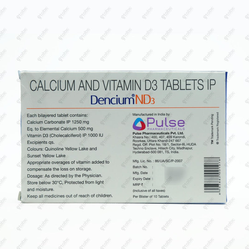 Dencium ND3 Tablet 10's