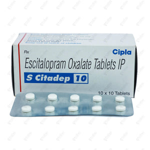 S Citadep 10mg Tablet 10's