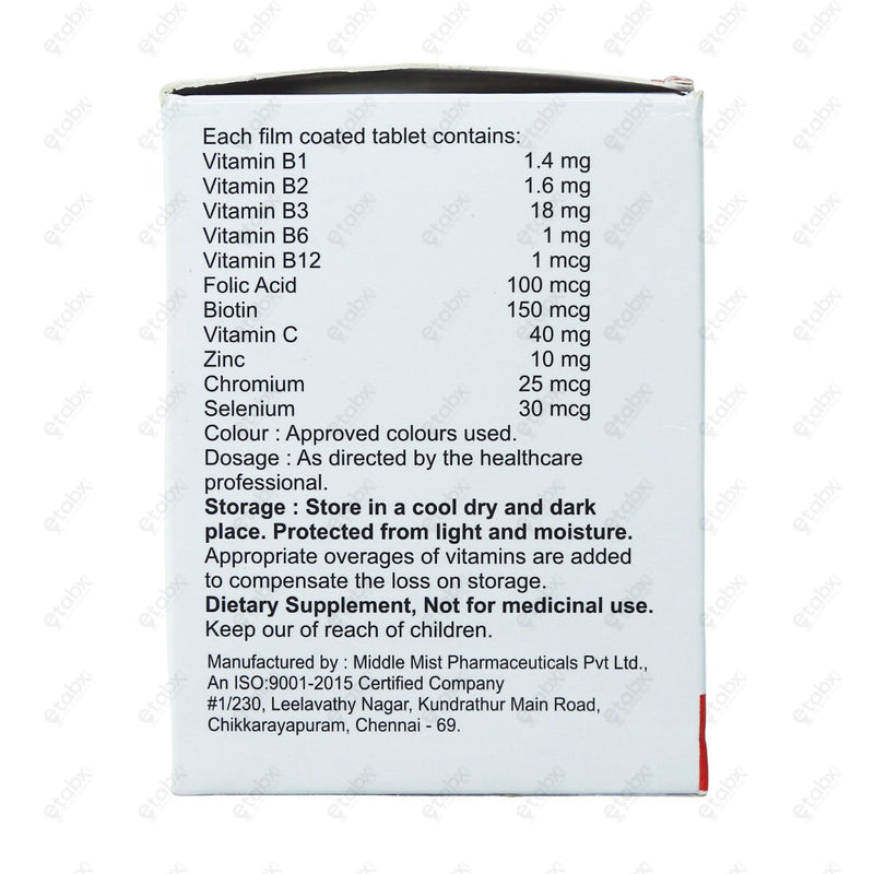 Healvit BC Tablets 15's