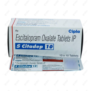 S Citadep 10mg Tablet 10's
