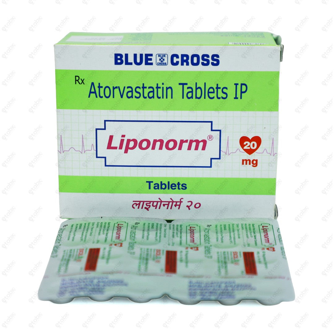 Liponorm 20MG Tablets 15'S