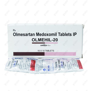 Olmehil 20mg Tablet 10s