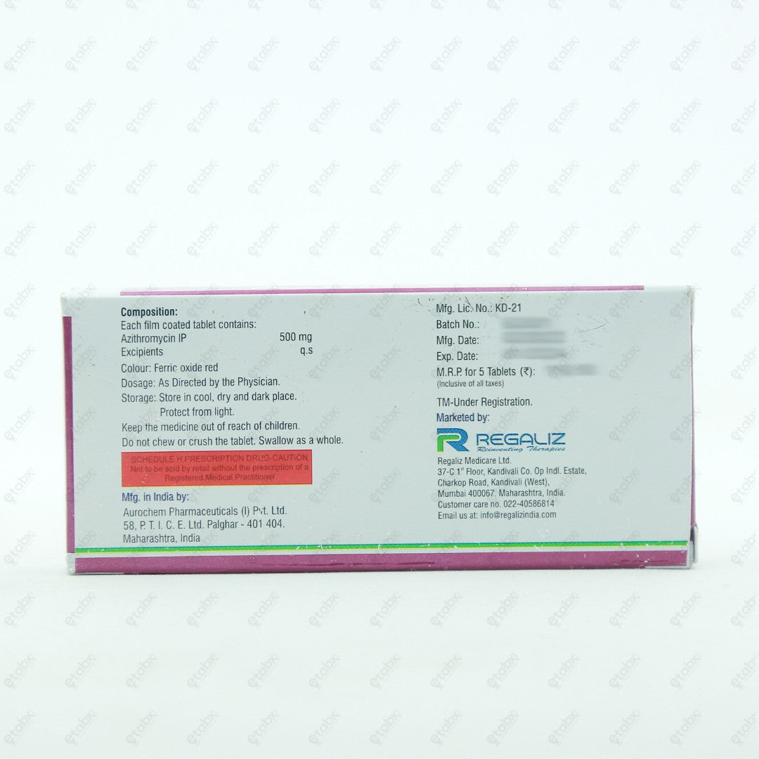Aziliz 500 Tablet 5's