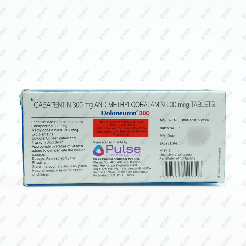 Doloneuron 300mg Tablet 10's