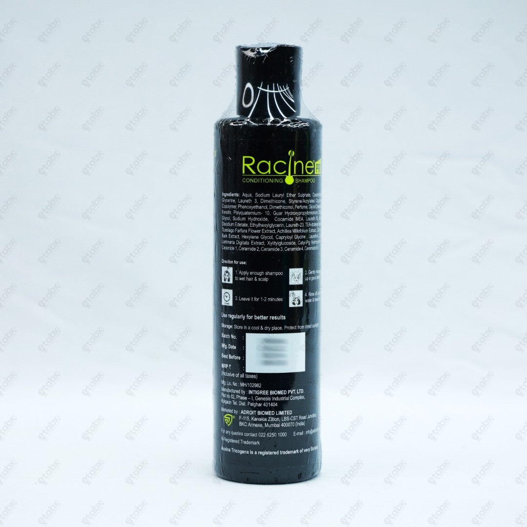 Racine Pro Conditioning Shampoo 175ml Large Pack