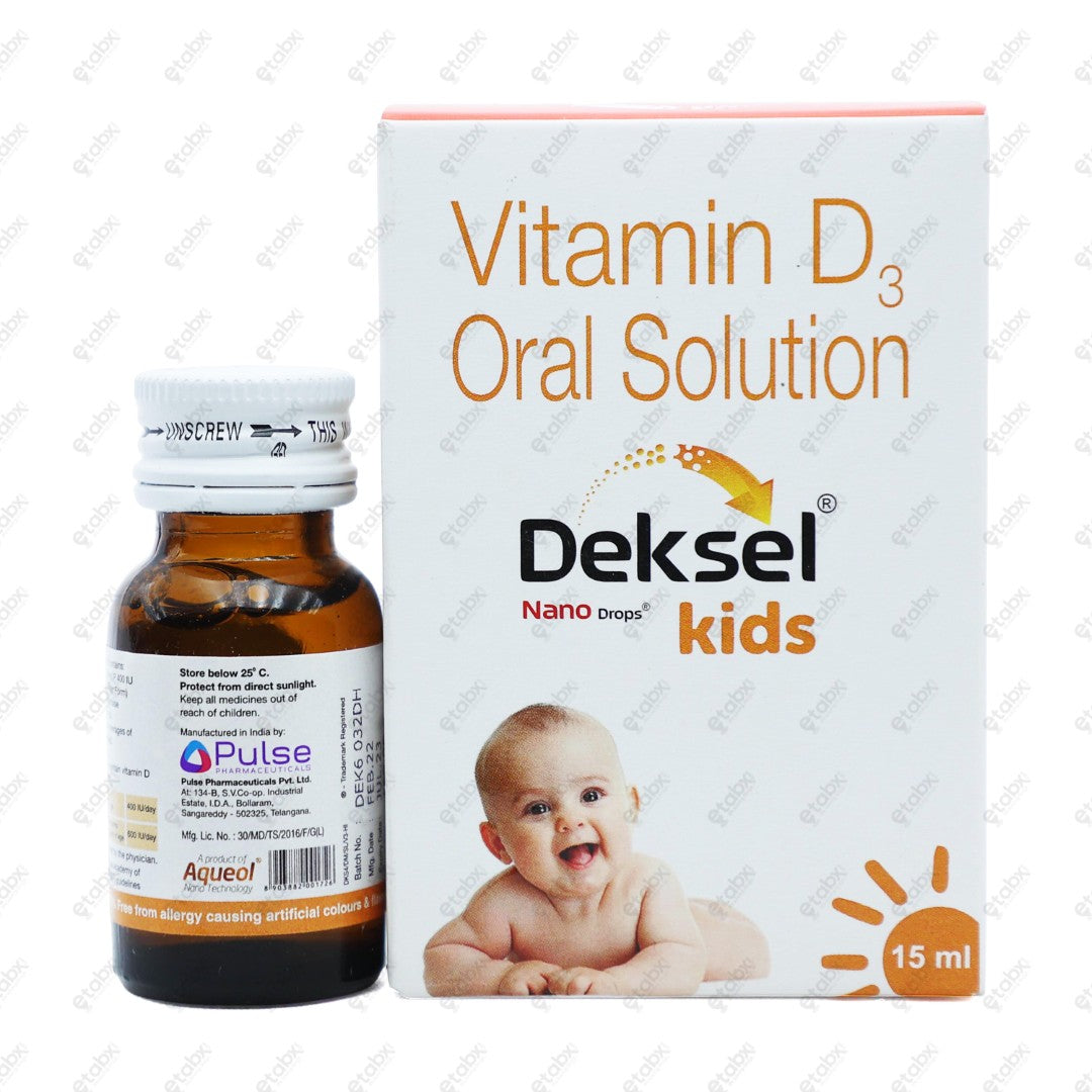 DEKSEL KIDS NANO DROPS 15ml