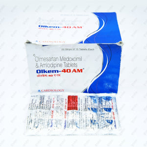 OLKEM AM 40MG Tablet 15's