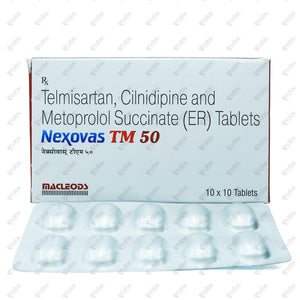 Nexovas TM 50mg Tablet 10's