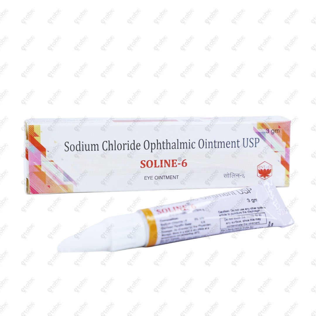 Soline 6 Eye Ointment 3gm