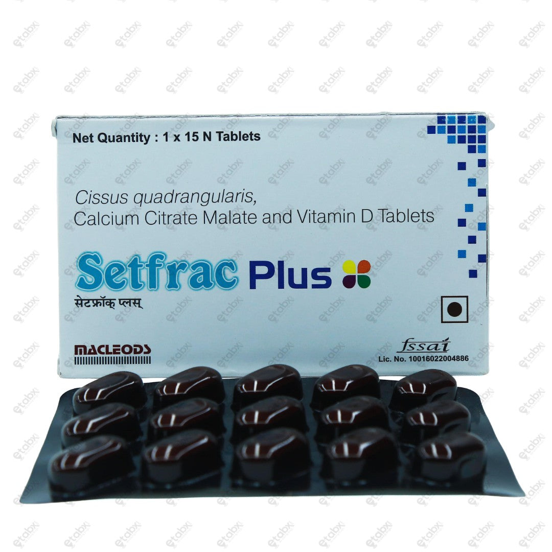 Setfrac Plus Tablets 15's