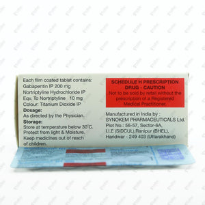 DOLONEURON NT 200MG Tablet 10's