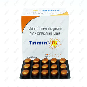Trimin D3 Tablet 15's