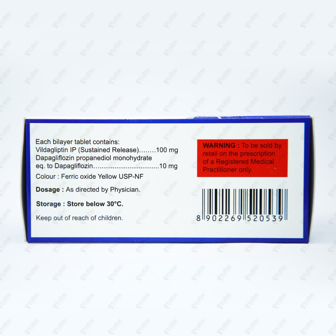 GLUVILDA D 10MG Tablets 10'S