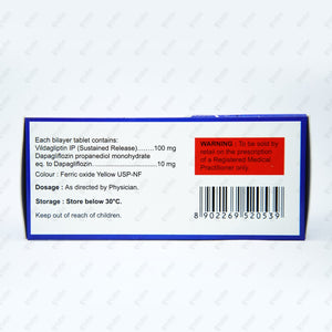 GLUVILDA D 10MG Tablets 10'S