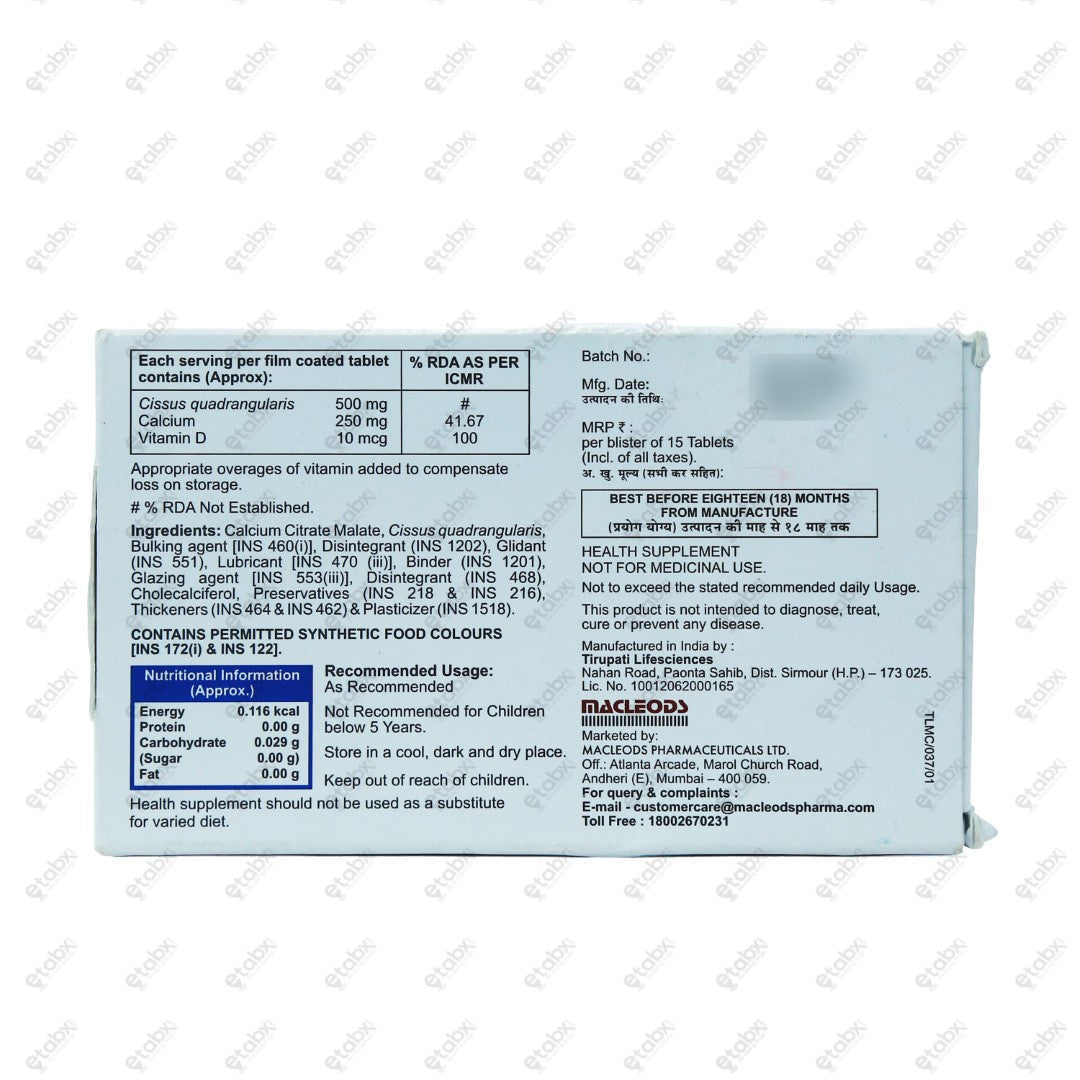 Setfrac Plus Tablets 15's