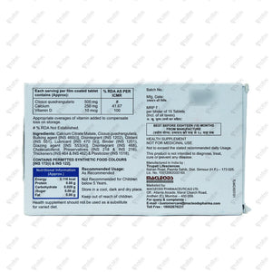 Setfrac Plus Tablets 15's
