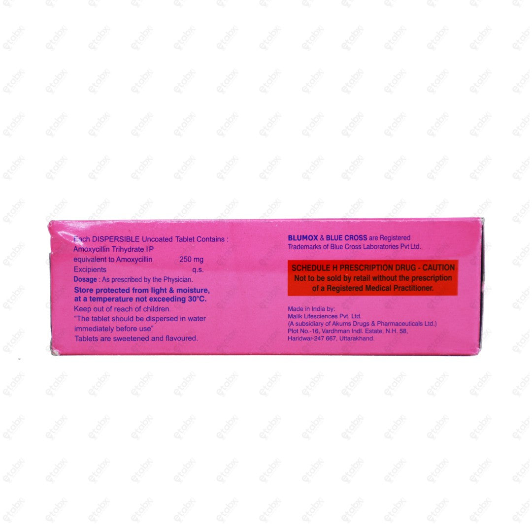 Blumox 250mg DT Tablet 15's