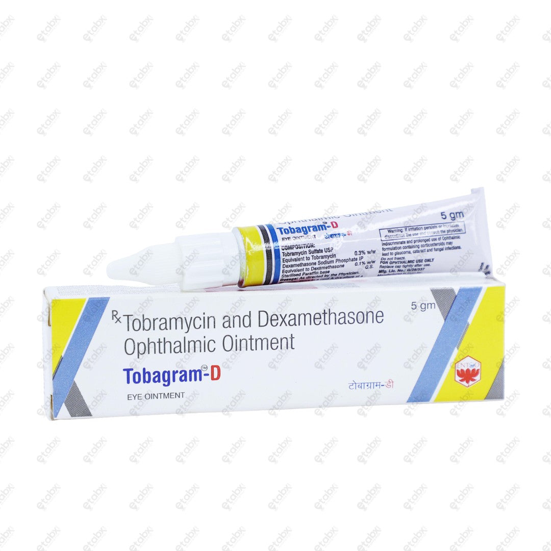 Tobagram D Eye Ointment 5gm