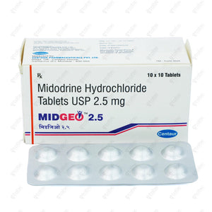 MIDGEO 2.5mg Tablet 10