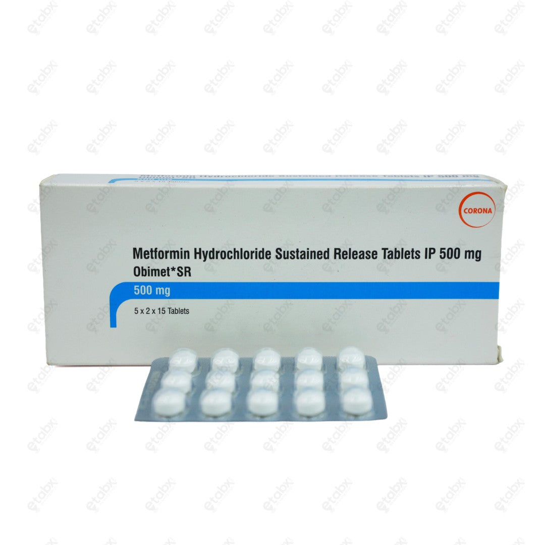 OBIMET SR 500 Tablets 15'S