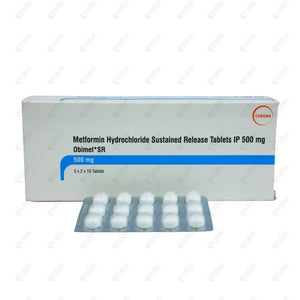 OBIMET SR 500 Tablets 15'S