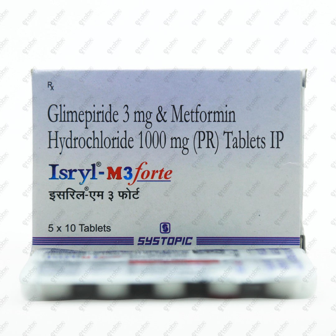 Isryl M3 Forte Tablet 10's