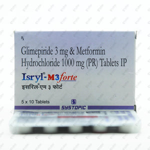 Isryl M3 Forte Tablet 10's