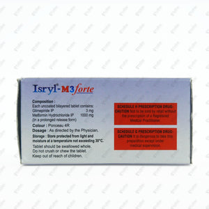 Isryl M3 Forte Tablet 10's