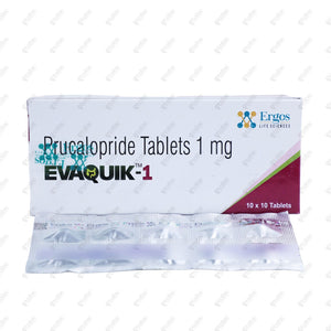 Evaquik 1 Tablet 10's