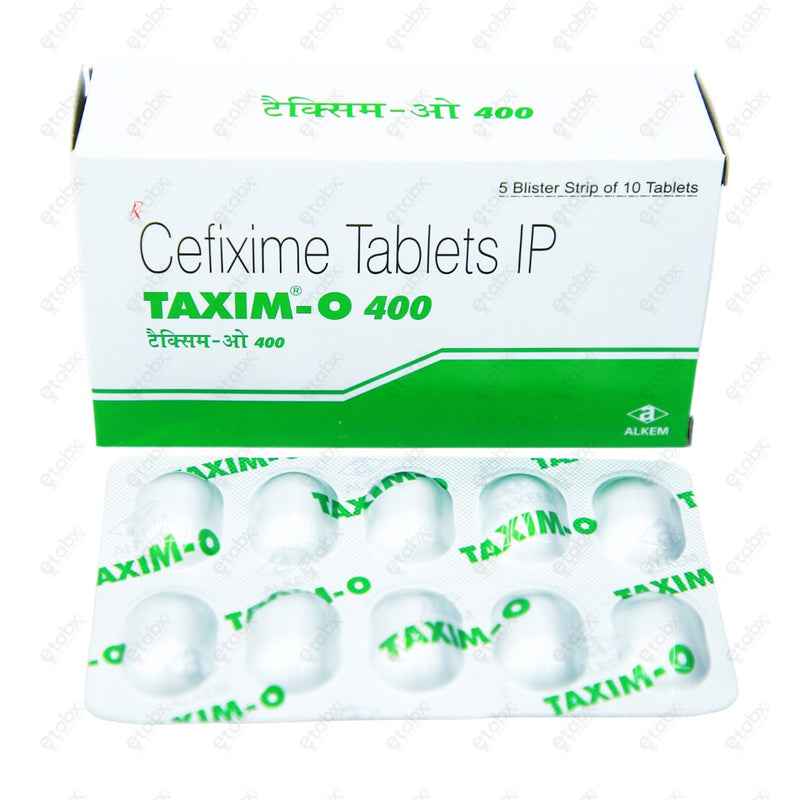TAXIM O 400mg Tablet 10's