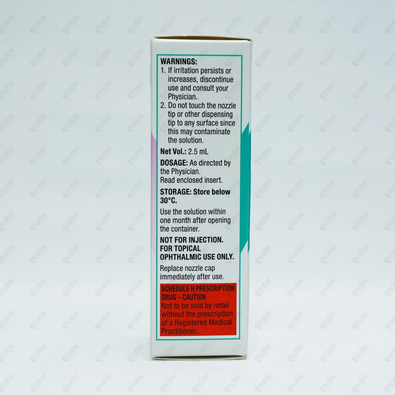 TRAVACOM Ophthalmic Solution 2.5ML