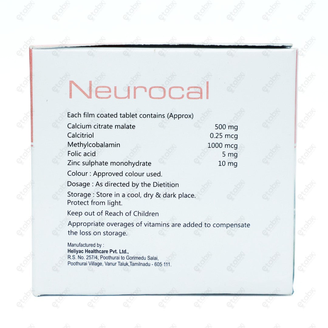 Neurocal Tablet 10's