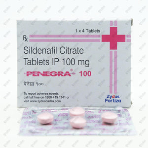 PENEGRA 100mg Tablet 4's